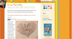 Desktop Screenshot of blog.anniefox.com