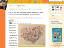 Tablet Screenshot of blog.anniefox.com