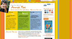 Desktop Screenshot of anniefox.com